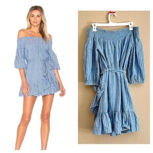 Revolve Tularosa Maida Ruffle Dress